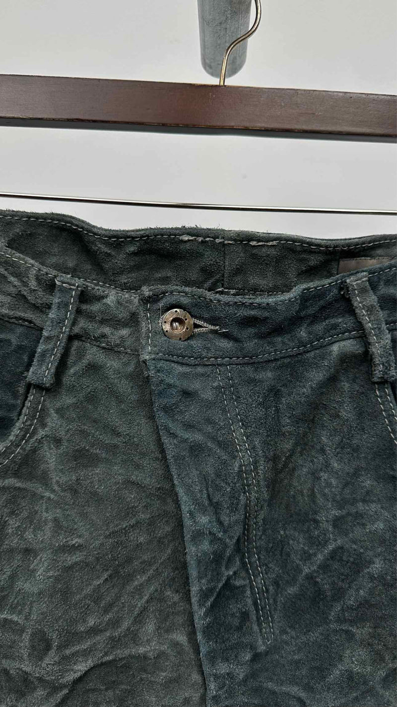 Taichimurakami Suede Displacement Jeans