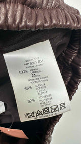 Givenchy Lamb-leather Easy Shorts