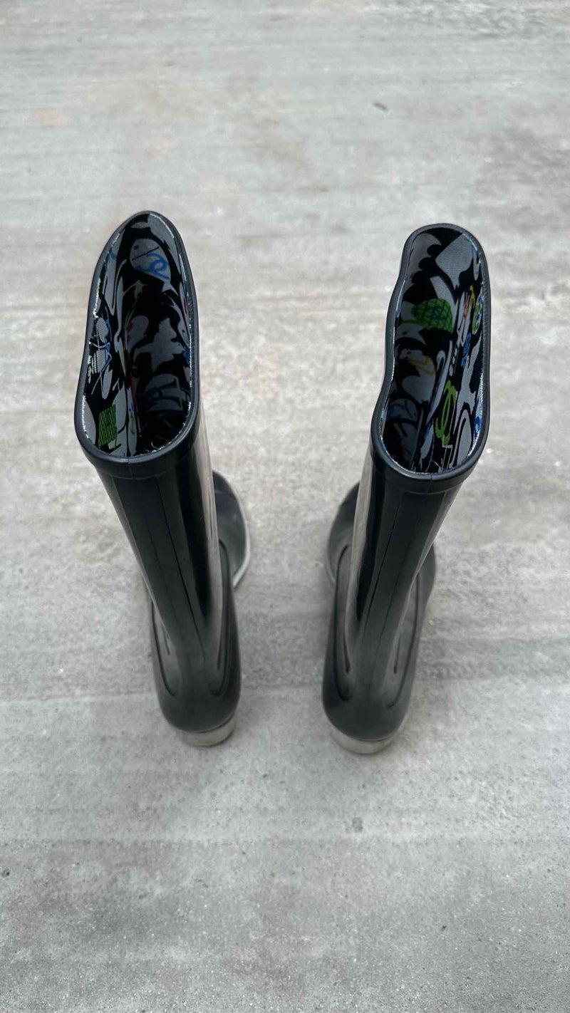 Chanel Rain Boots