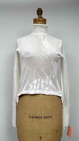 Thom Browne High-neck Jacquard Top