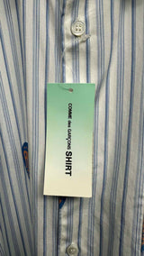 Comme Des Garcons Shirt Tribal-Mask Stripe Shirt