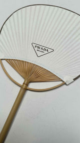 PRADA Diagnoel-Logp Hand Fan