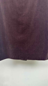 Hermes Velvet Midi Skirt