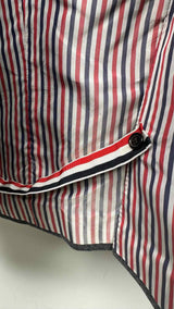 Thom Browne Classic Engineered Tonal Flannel Blazer