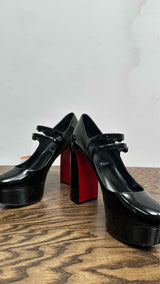 Christian Louboutin Movida Jane 130 Leather Pumps