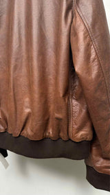Sky High Farm Perennial Logo Leather Jacket