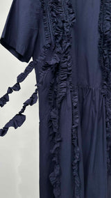 Tao Comme Des GarÃ§ons Hangre Ruffle Short Sleeve Dress