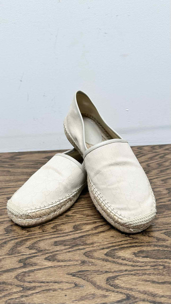 Gucci GG Cavas Espandrilles Slip-on
