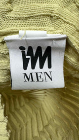 im Men Zig-zag Rib-knit Top