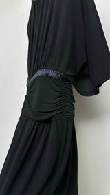 Chanel Knee-Lined Bow Crystal Heart CC Dress