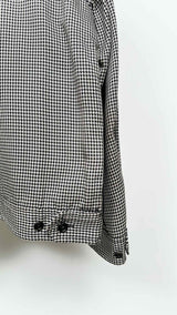 Tom Ford Leather-trim Houndsthooth Jacket