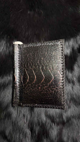 Angelo Luis Lujan Ostrich Moneyclip Bifold