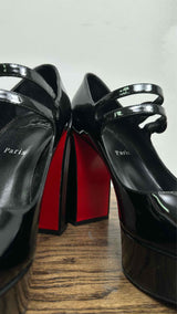 Christian Louboutin Movida Jane 130 Leather Pumps