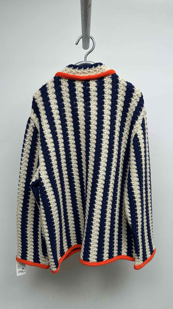 Bode Bold Stripe Cardigan