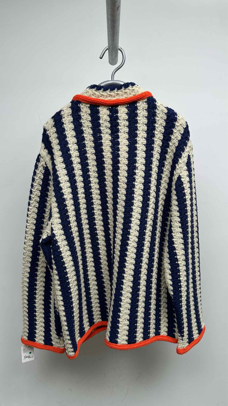 Bode Bold Stripe Cardigan