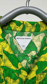 Bottega Veneta S/S Pleated Camp Collar Shirt