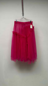 Noir Kei Ninomiya Ruffle-trim Tulle Sheer Skirt