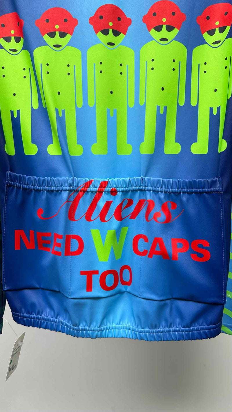 Walter Van Beirendonck L/S Printed Biker Top