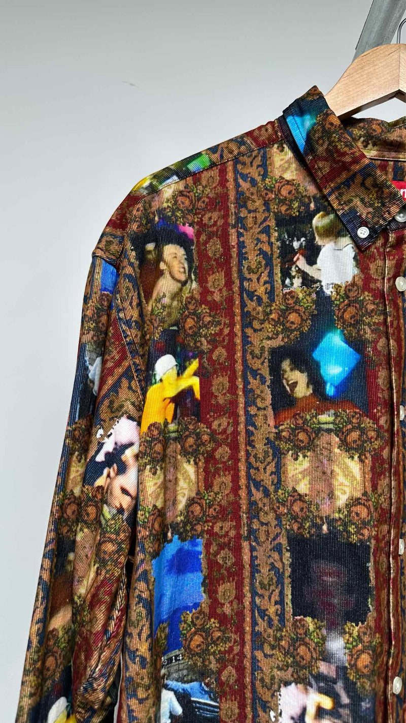 Supreme Mark Leckey Hardcore Corduroy Shirt