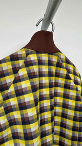 PRADA Plaid Track Jacket