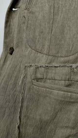 Ziggy Chen Textured Row-edge Blazer Jacket