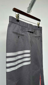 Thom Browne 4Bar Back-slit Long Skirt
