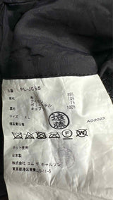 Comme Des Garcons Homme Plus Reflective Pin-stripe Boiled-wool Suits