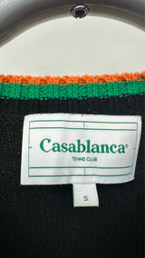 Casablanca Cactus Intarsia Sweater