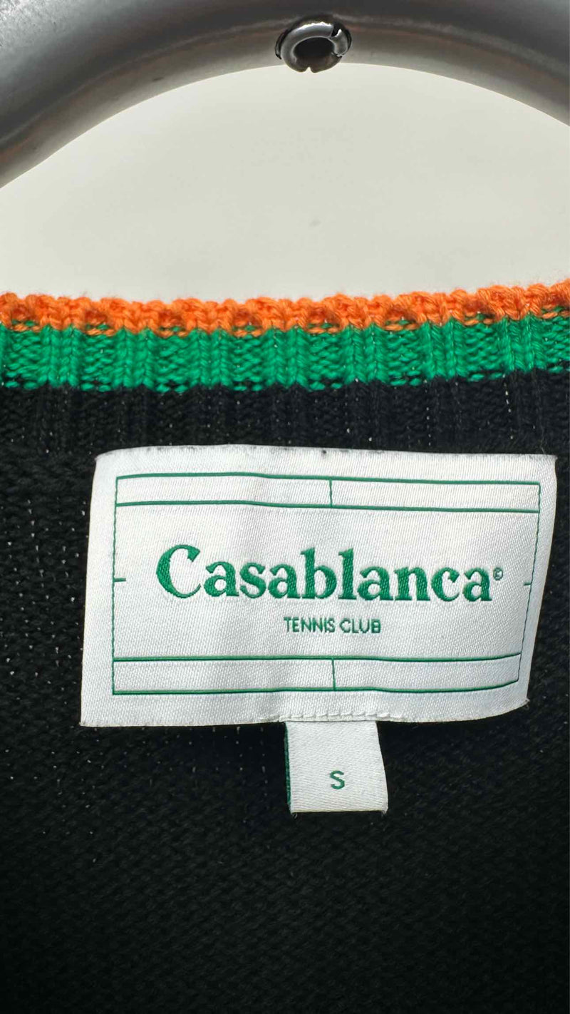 Casablanca Cactus Intarsia Sweater