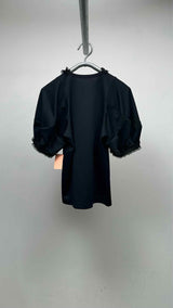 Comme Des Garcons Frill-trim T-shirt