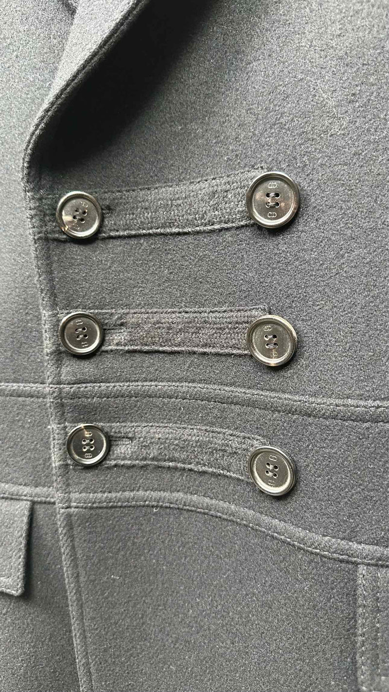 Dior Homme Double-breasted Military Chester Coat