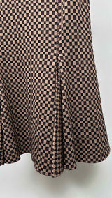 Marni Checker Marmaid Skirt