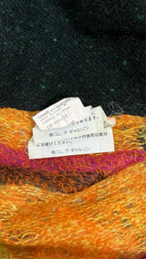 Tricot Comme Des Garcons Plaid-front Sweater