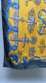Hermes Ferronnerie Silk Scarf