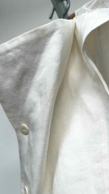 Yohji Yamamoto Double-breasted Detailed Linen Vest