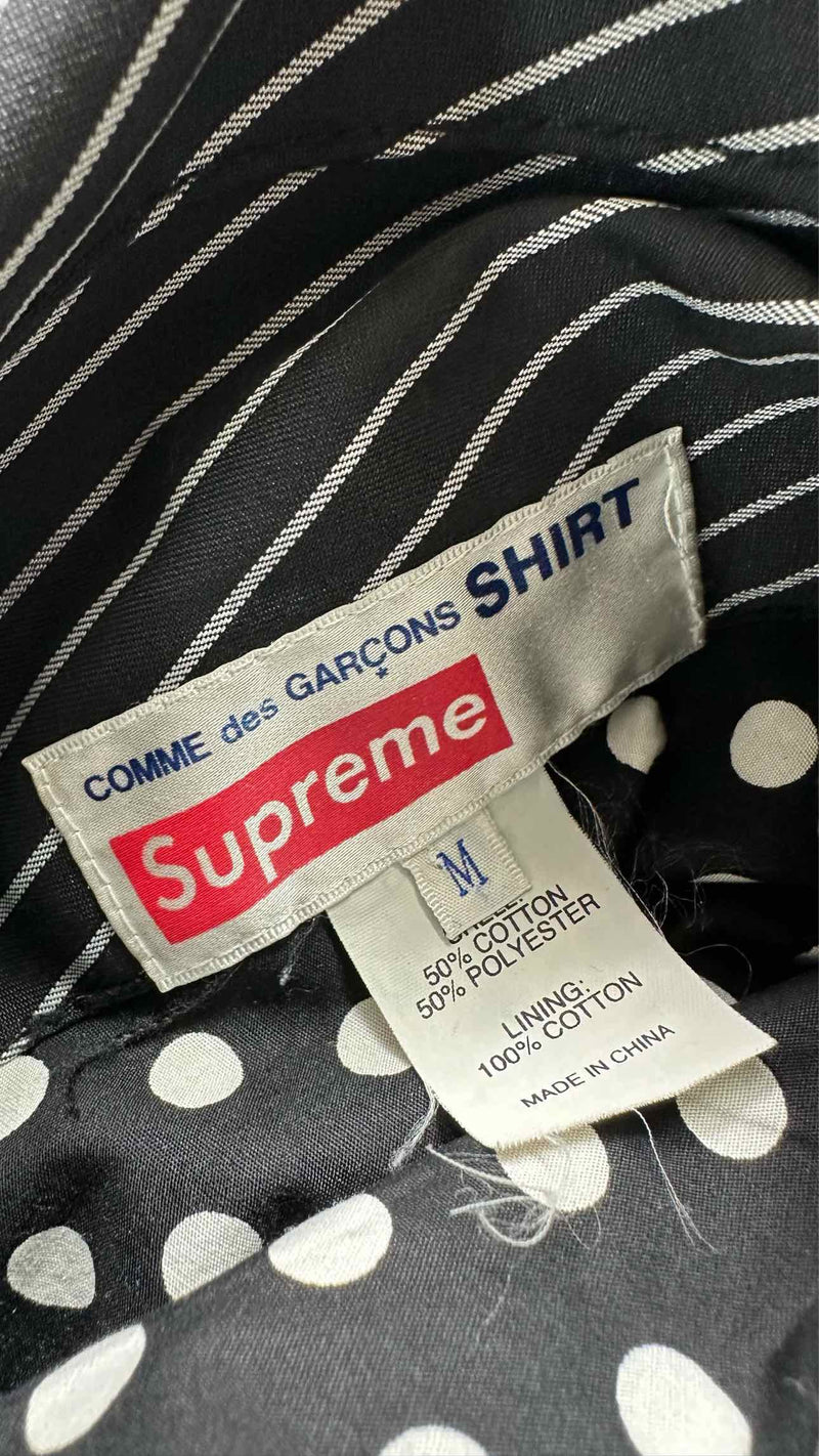 Comme Des Garcons Shirt X Supreme Reversible Versity Jacket