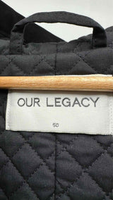 Our Legacy Zipup Quilted-lining Hooded Coat