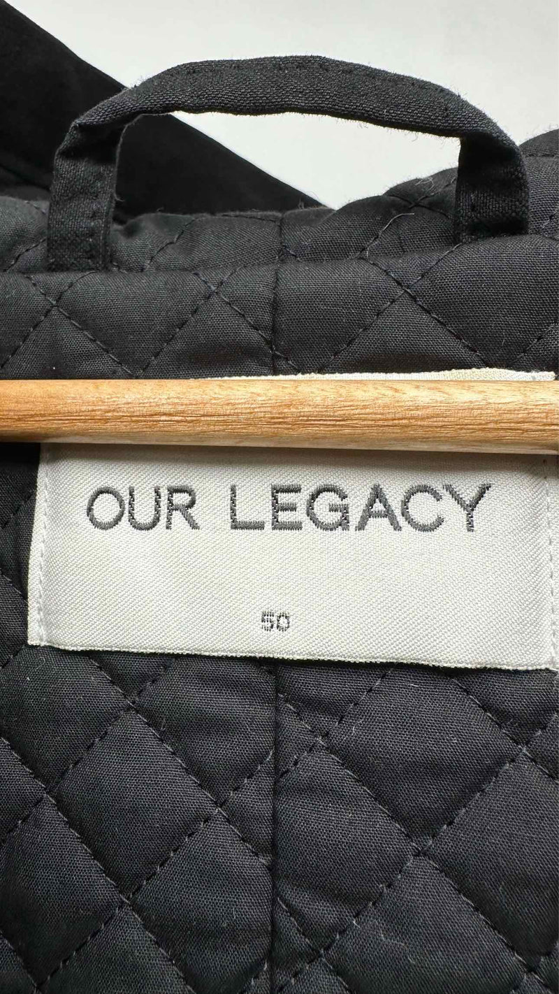 Our Legacy Zipup Quilted-lining Hooded Coat