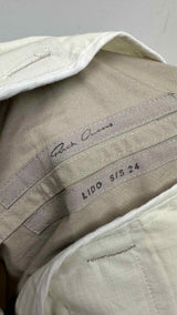 Rick Owens Drop-Clotch Easy Pants