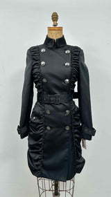 Burberry Frill Trench Coat