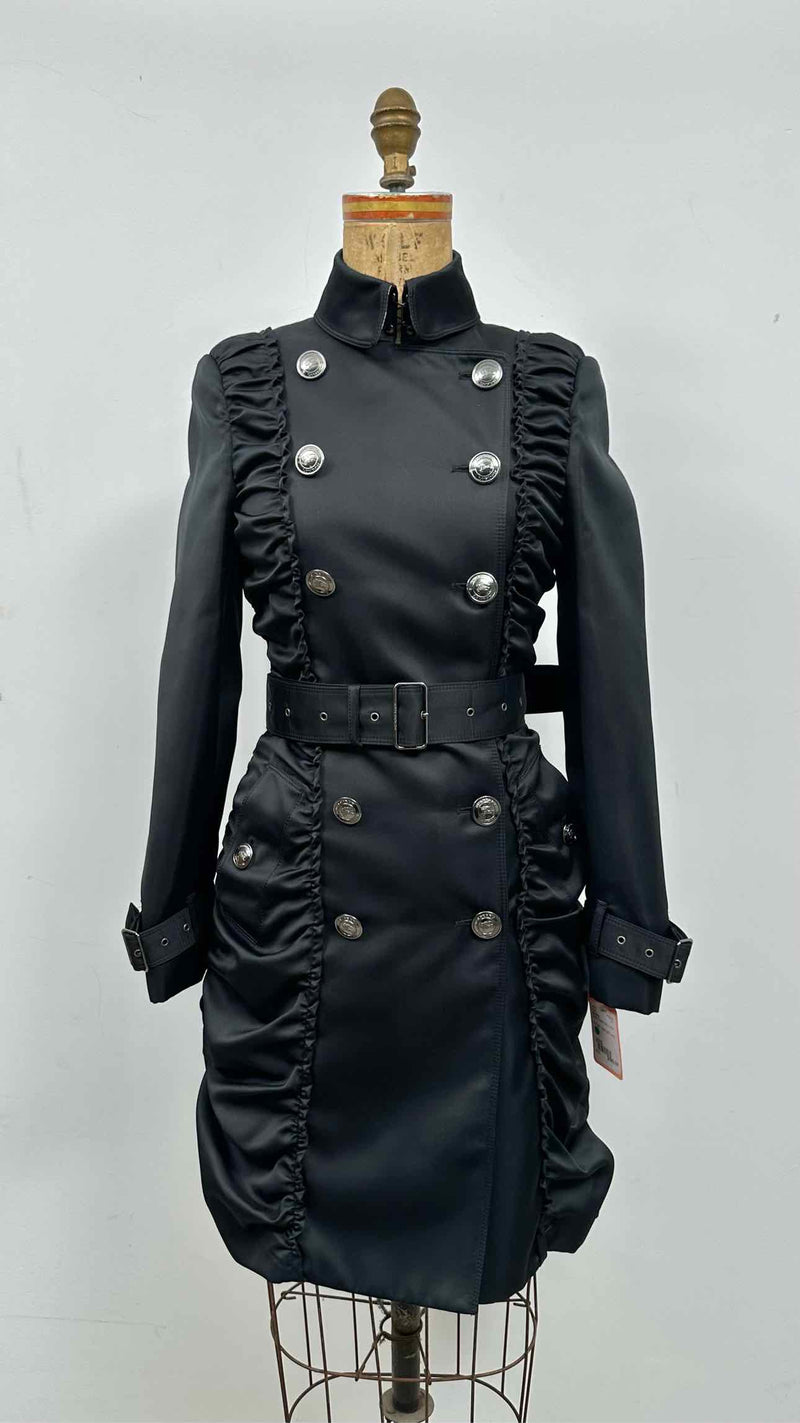 Burberry Frill Trench Coat