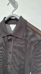Bottega Veneta Mesh Knit Shirt