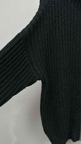 Raf Simons Ribbed Zip-up Patched Cardigan