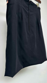 Comme Des Garcons Double-layered Draped Skirt