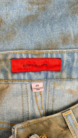 Eckhaus Latta Dye Wide Jeans