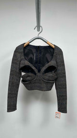 Y/ Project Plaid Detailed Wool Set-up