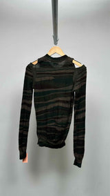 Junya Watanabe Distressed Stripe Cardigan