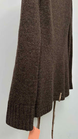 Ann Demeulemeester Suede-bow-closer Cardigan