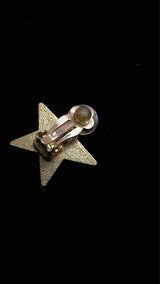 Chanel Star Clip Earrings