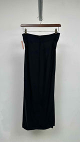 Ann Demeulemeester Slit Belted Long Skirt